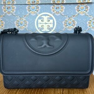 Tory Burch Fleming matte convertible shoulder bag